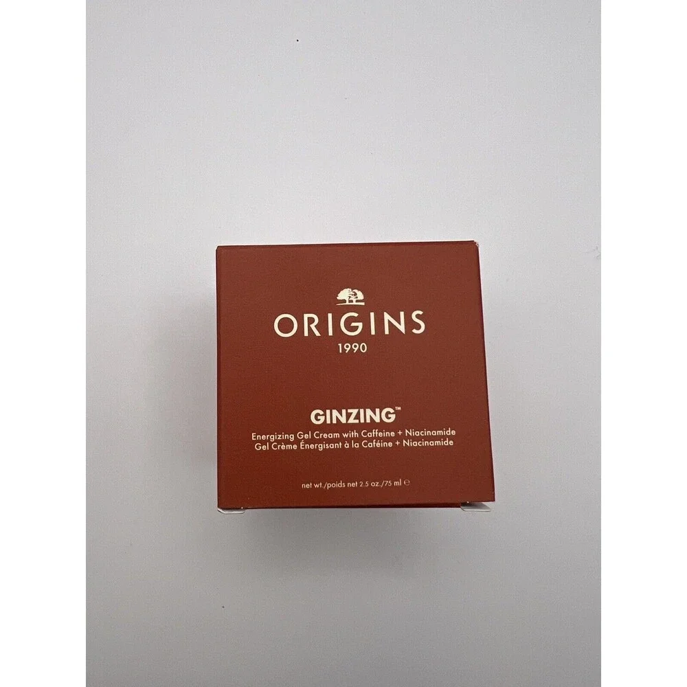 Origins Ginzing Energizing Gel Cream W/ Caffeine + Niacinamide 2.5 oz New In Box